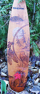 Canoe Paddle Art